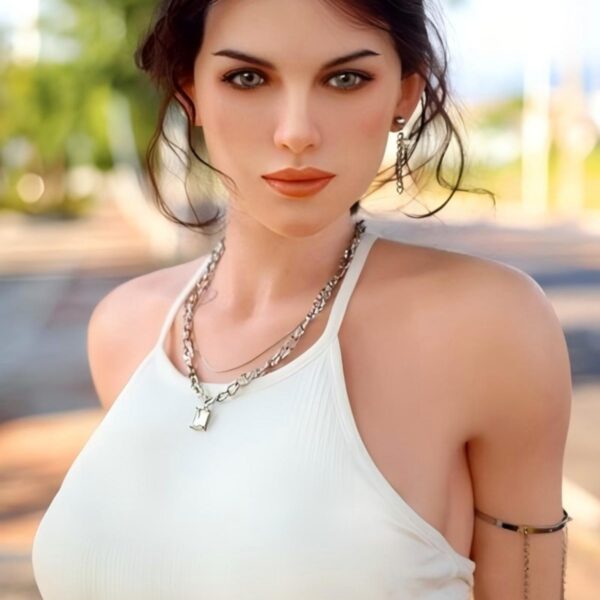 Kelly Matthew. The latest high-end custom-made cool young woman sex doll, a perfect combination of comfort, elegance, sexiness, temptation, privacy and realism, PF top medical silicone material + TPE high-quality material, high-quality hairpiece, 168 cm, 5.51 feet, G cup, 43-45 kg, the latest cool young woman.