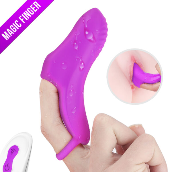 New female finger massager (SHD-S116-2). Strong vibration, extended fingers directly touching the G-spot, medical silicone finger sleeves can prevent nail scratches and private infection, and fully automatic finger sleeves can relieve fatigue caused by hand triggering! ABS + top medical silicone material, purple, 1*9 vibration modes, product size: 116mm*47mm*25mm, weight: 70.4g, maximum noise: <40 decibels, battery capacity: lithium battery 3.7v/140mAh, magnetic USB charging, charging time 90F minutes, working time 30 minutes-90 minutes, waterproof performance: IPX7.