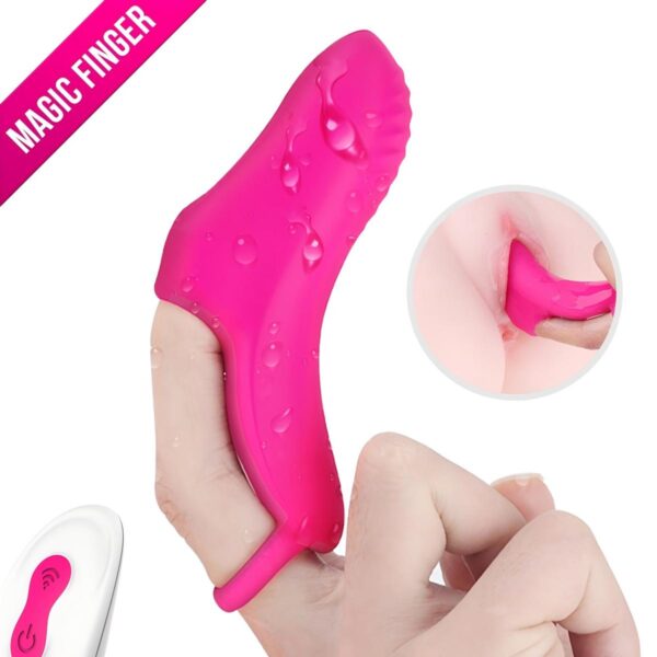 New female finger massager (SHD-S116-2). Strong vibration, extended fingers directly touching the G-spot, medical silicone finger sleeves can prevent nail scratches and private infection, and fully automatic finger sleeves can relieve fatigue caused by hand triggering! ABS + top medical silicone material, rose red, 1*9 vibration modes, product size: 116mm*47mm*25mm, weight: 70.4g, maximum noise: <40 decibels, battery capacity: lithium battery 3.7v/140mAh, magnetic USB charging, charging time 90F minutes, working time 30 minutes-90 minutes, waterproof performance: IPX7.